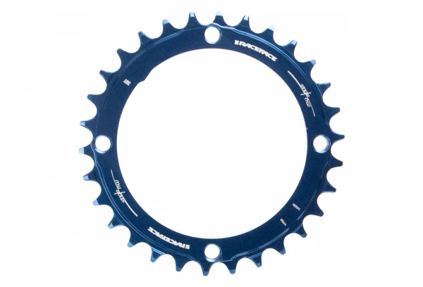 Plateau Race Face Narrow Wide 104mm Bleu (Taraudé) 1 Plateau Race Face Narrow Wide 104mm Bleu (Taraudé)