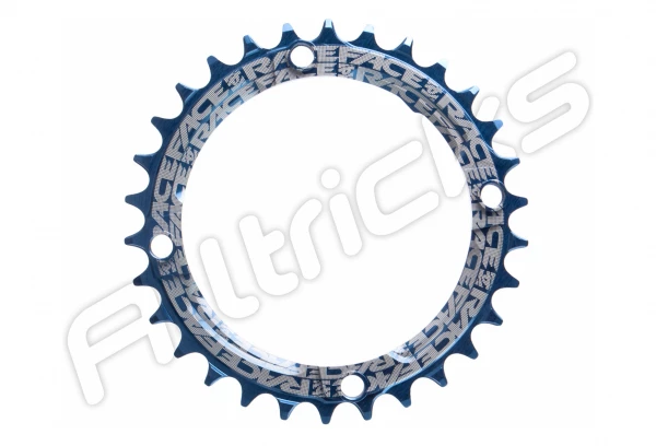 Plateau Race Face Narrow Wide 104mm Bleu (Taraudé) 2 Plateau Race Face Narrow Wide 104mm Bleu (Taraudé) – Image 2