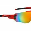 Paire De Lunettes Spiuk Profit Verre Rouge Miroir Unisexe Rouge