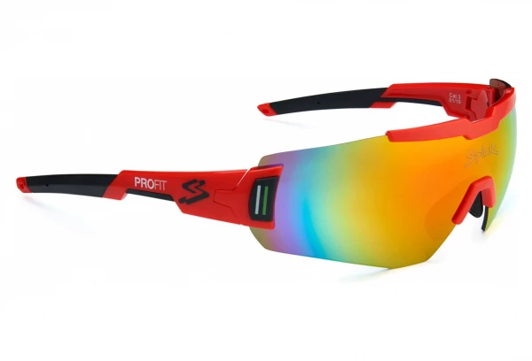 Paire De Lunettes Spiuk Profit Verre Rouge Miroir Unisexe Rouge 1 Paire De Lunettes Spiuk Profit Verre Rouge Miroir Unisexe Rouge