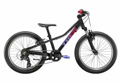 VTT Semi-rigide Enfant 2023 Trek Precaliber 20'' 7V Girls Voodoo Noir