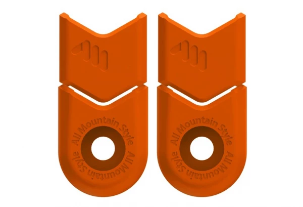 All-mountain-style Protège-Manivelle All Mountain Style Crank Defender Orange 1 All-mountain-style Protège-Manivelle All Mountain Style Crank Defender Orange