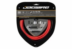 Kit Câbles Et Gaine Jagwire 2x Elite Sealed Shift Kit Rouge