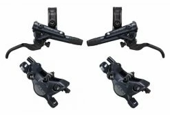 Paire De Freins Shimano SLX M7100 Résine J-Kit (sans Disque) 165cm 95cm Noir
