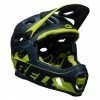 Casque Avec Mentonnière Amovible Bell Super DH Mips Bleu Jaune 2022