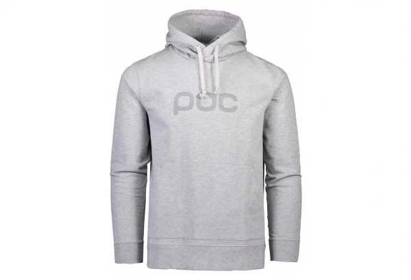 Sweat à Capuche Poc Hood Gris Melange 1 Sweat à Capuche Poc Hood Gris Melange