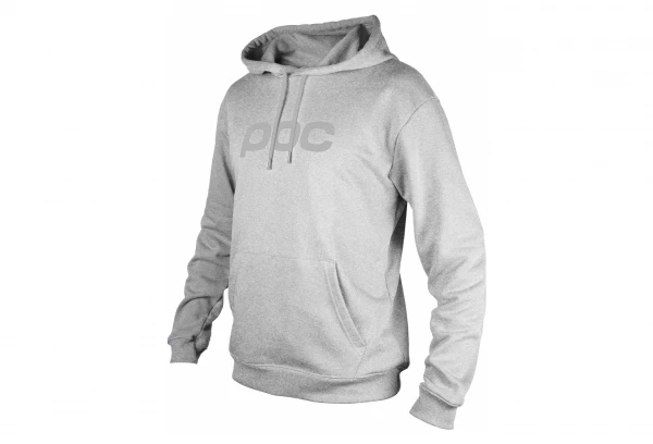 Sweat à Capuche Poc Hood Gris Melange 3 Sweat à Capuche Poc Hood Gris Melange – Image 3