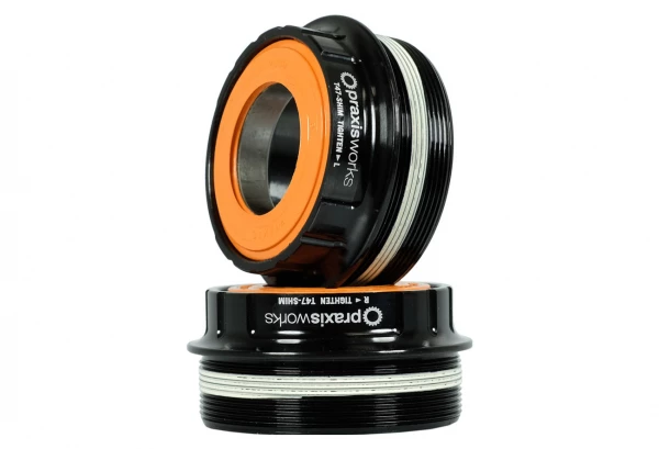 Boitier à Visser Praxis Works T47 Shimano 68/73mm Road/MTB 1 Boitier à Visser Praxis Works T47 Shimano 68/73mm Road/MTB