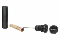 Kit De Réparation Tubeless Neatt Avec Embouts De Guidon Aluminium Noir + 5 Mèches