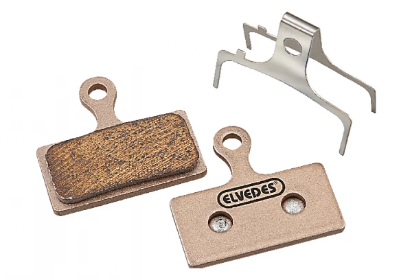 Paire De Plaquettes De Frein Métallique Elvedes Shimano BR- M666 - M785 - M985 1 Paire De Plaquettes De Frein Métallique Elvedes Shimano BR- M666 - M785 - M985