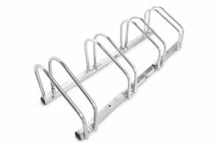 HELLOSHOP26 Système Range Vélo Râtelier Inclinable 4 Vélos Garage Pratique Au Sol Ou Mural 3413003