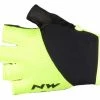 Paire De Gants Courts Northwave Fast Jaune / Noir