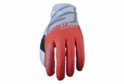 Five Gloves Paire De Gants Longs Enfant Five XR-Lite Split Rouge Fluo / Gris