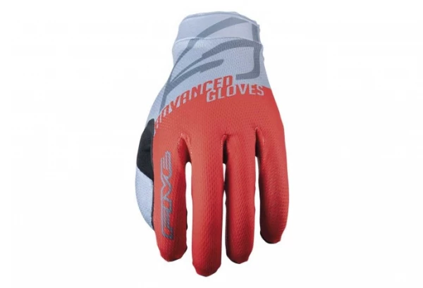 Five Gloves Paire De Gants Longs Enfant Five XR-Lite Split Rouge Fluo / Gris 1 Five Gloves Paire De Gants Longs Enfant Five XR-Lite Split Rouge Fluo / Gris