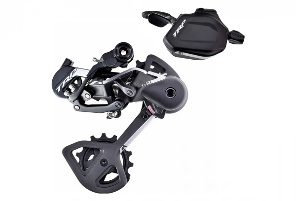 Kit Dérailleur Arrière + Shifter TRP G-Spec TR12 Noir/Argent 1 Kit Dérailleur Arrière + Shifter TRP G-Spec TR12 Noir/Argent