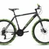 VTT Semi-rigide 26'' Crusher Noir-vert TC 51 Cm KS Cycling
