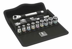 Wera - Cliquet En Métal 8100 SA 12 HF Zyklop Switch 1/4 Avec Set D'Embouts