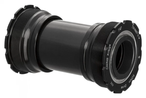 Chris-king Boitier à Visser Chris King ThreadFit T47 24i Jet Black 1 Chris-king Boitier à Visser Chris King ThreadFit T47 24i Jet Black