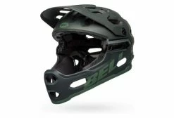 Casque Avec Mentonnière Amovible Bell Super 3R MIPS Vert Mat 2022 -Vélos Soldes Boutique 18482425fb7cca99f6c44.19818543