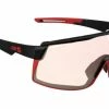 Lunettes AZR KROMIC Sprint Noir Rouge Ecran Rouge Photochromique
