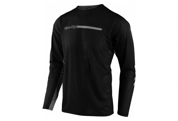 Maillot Manches Longues Troy Lee Designs SKYLINE AIR CHANNEL Noir 1 Maillot Manches Longues Troy Lee Designs SKYLINE AIR CHANNEL Noir