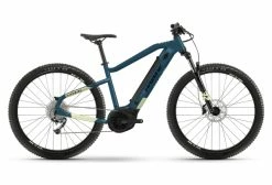 VTT Électrique Semi-Rigide Haibike HardNine 5 500Wh Shimano Alivio M3100 9V 29'' Bleu / Jaune 2022