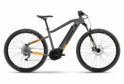 VTT Electrique Semi-Rigide Haibike HardNine 4 400 Wh 29 ' Shimano Alivio M3100 9V Gris / Orange 2022