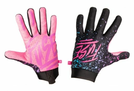 Fuse Protection Paire De Gants Fuse Omega Turbo Rose / Noir -Vélos Soldes Boutique 2002944603fb354d7e4f7.30228169