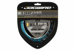 Kit Câbles Et Gaines Pour Dérailleurs Jagwire 2x Elite Link Shift Kit Bleu