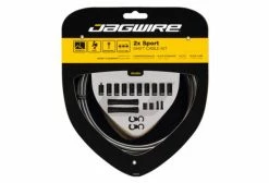 Kit Câbles Et Gaine Jagwire 2x Sport Shift Kit Gris Ice