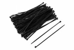 Pack De 100 Colliers De Serrage Rilsan VAR 200 X 2.5mm Noir