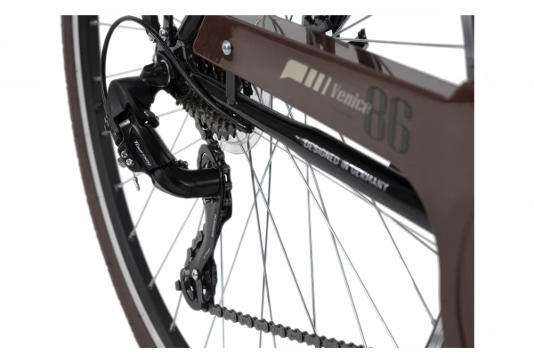 VTC Homme 28'' Venice Guidon Plat Noir TC 58 Cm KS Cycling 3 VTC Homme 28'' Venice Guidon Plat Noir TC 58 Cm KS Cycling – Image 3