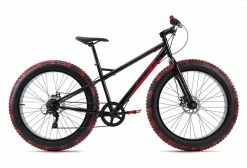 VTT Fatbike 26'' SNW2458 Noir-rouge TC 43 Cm KS Cycling