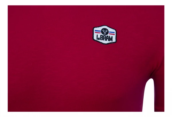 T-Shirt Manches Courtes LeBram Ecusson Winery / Rouge 4 T-Shirt Manches Courtes LeBram Ecusson Winery / Rouge – Image 4