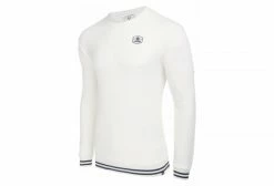 Sweatshirt LeBram Ecusson Marshmallow / Blanc