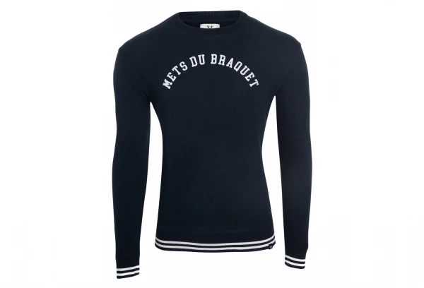 Sweat LeBram Mets Du Braquet Bleu Foncé 2 Sweat LeBram Mets Du Braquet Bleu Foncé – Image 2