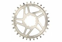 Wolf-tooth Plateau Wolf Tooth Direct Mount Cane Creek/Sram Boost 3 Mm Drop-Stop ST Pour Shimano HyperGlide+ 12 Vitesses Nickel