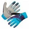 Gants Endura Coupe-vent SingleTrack Bleu électrique