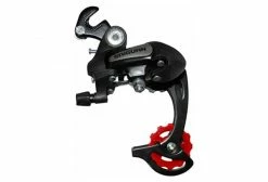 DERAILLEUR VTT ARRIERE P2R 6-7V. GRANDE CHAPE AVEC PATTE TYPE TY300 (COMPATIBLE SHIMANO)
