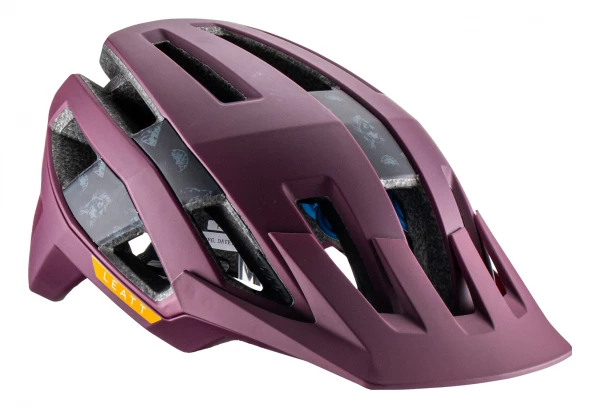 Casque Leatt VTT Trail 3.0 V22 Malbec Violet 2 Casque Leatt VTT Trail 3.0 V22 Malbec Violet – Image 2