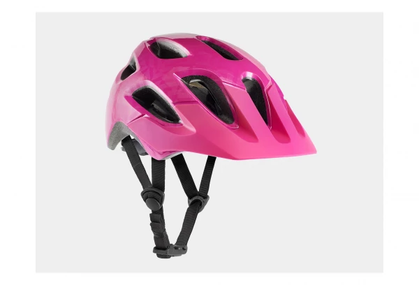 Casque Enfant Bontrager Tyro Flamingo Rose 3 Casque Enfant Bontrager Tyro Flamingo Rose – Image 3