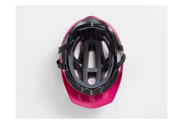 Casque Enfant Bontrager Tyro Flamingo Rose 4 Casque Enfant Bontrager Tyro Flamingo Rose – Image 4