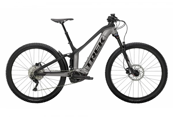 VTT Électrique Tout-Suspendu Trek Powerfly FS 4 Shimano Deore 10V 500Wh Gris Gunmetal / Noir Matt 2022 1 VTT Électrique Tout-Suspendu Trek Powerfly FS 4 Shimano Deore 10V 500Wh Gris Gunmetal / Noir Matt 2022
