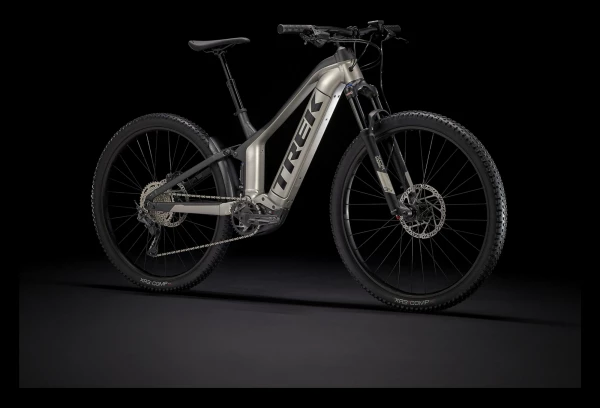 VTT Électrique Tout-Suspendu Trek Powerfly FS 4 Shimano Deore 10V 500Wh Gris Gunmetal / Noir Matt 2022 2 VTT Électrique Tout-Suspendu Trek Powerfly FS 4 Shimano Deore 10V 500Wh Gris Gunmetal / Noir Matt 2022 – Image 2