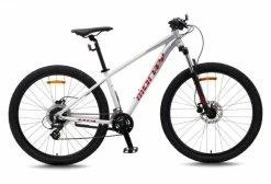 VTT Semi-Rigide Monty Kids KX10 Shimano Altus 8V 27.5'' Blanc / Argent