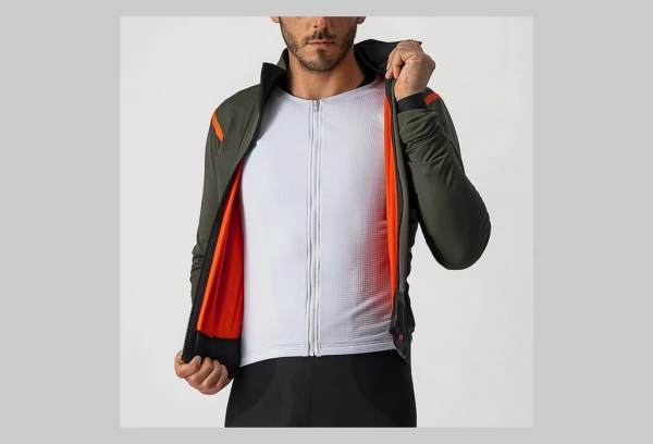 Veste Castelli Alpha RoS 2 Vert Kaki 4 Veste Castelli Alpha RoS 2 Vert Kaki – Image 4