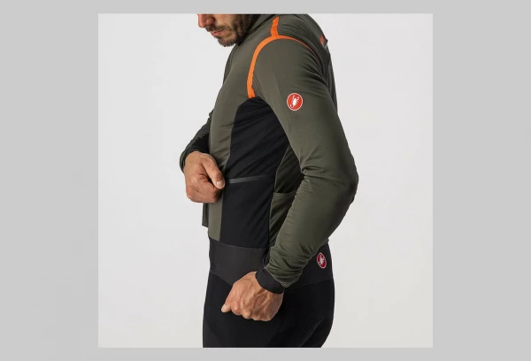 Veste Castelli Alpha RoS 2 Vert Kaki 5 Veste Castelli Alpha RoS 2 Vert Kaki – Image 5