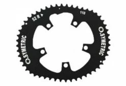 Grand Plateau Externe 5 Branches 130mm OSYMETRIC - Noir