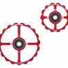 Galets De Remplacement CyclingCeramic Oversized 14/19 Dents Rouge