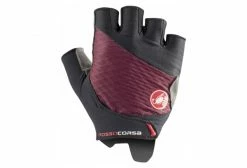 Gants Femme Castelli Rosso Corsa 2 Rouge Bordeaux